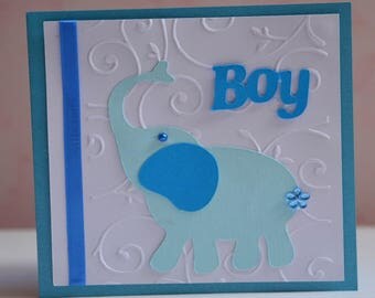 Baby boy congratulations card