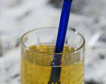 1 glass straw