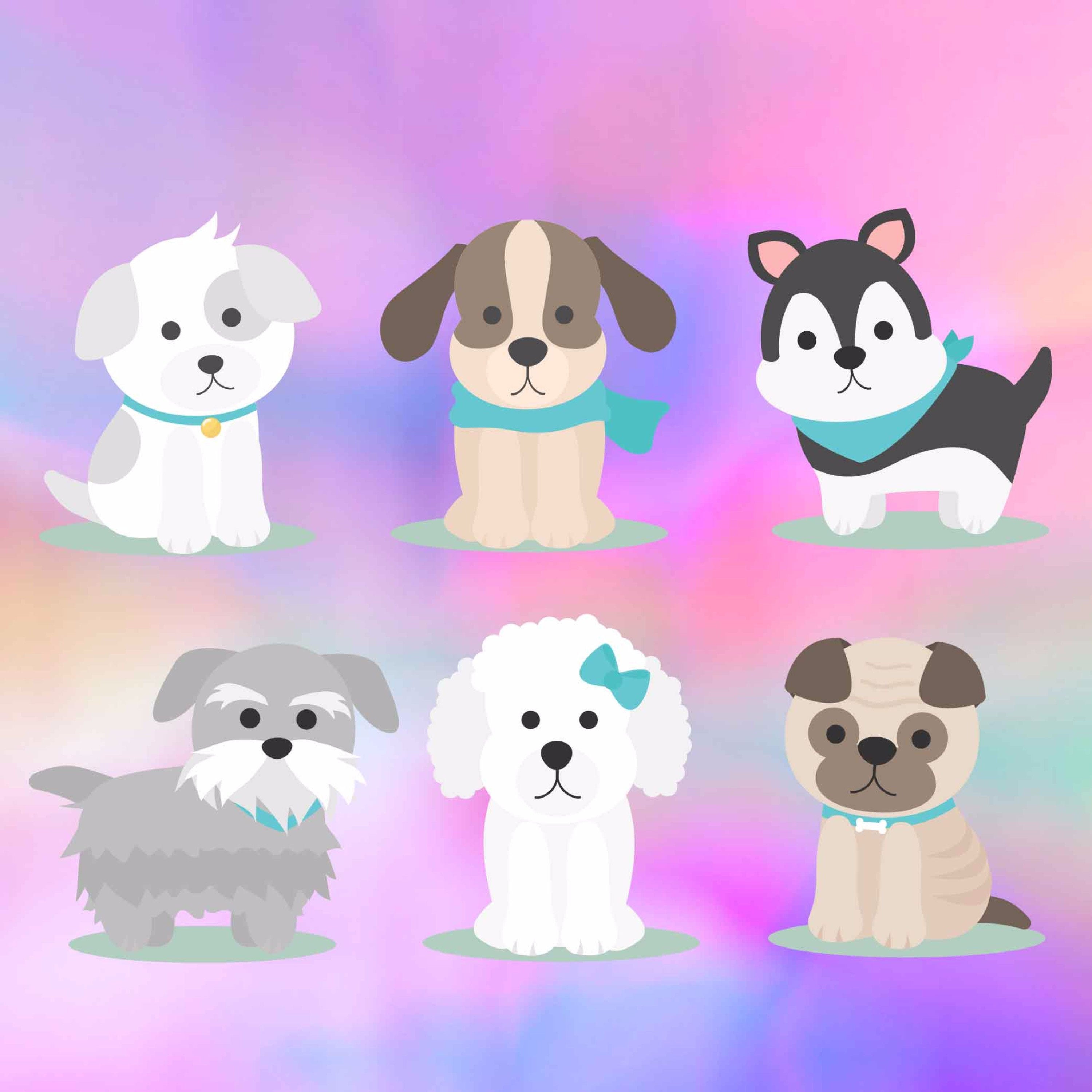 Download Cartoon dog svg, cute dog svg, puppy svg, cute puppy svg ...