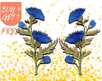 Floral Patches Sew On Flower Appliques Iron On Patch Embroidered Patch Celebration Carnation