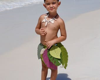 Moana Maui Costume, Maui Skirt, Maui Hook, Moana Tooth Necklace Demigod Fish Hook, Hawaiian Fish Hook, Maui Necklace, maui tooth necklace
