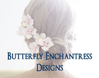 Pink Hair Flowers, Bridal Accessories, Blush Champagne Wedding - Blush Pink Hydrangea Flower Hair Pins