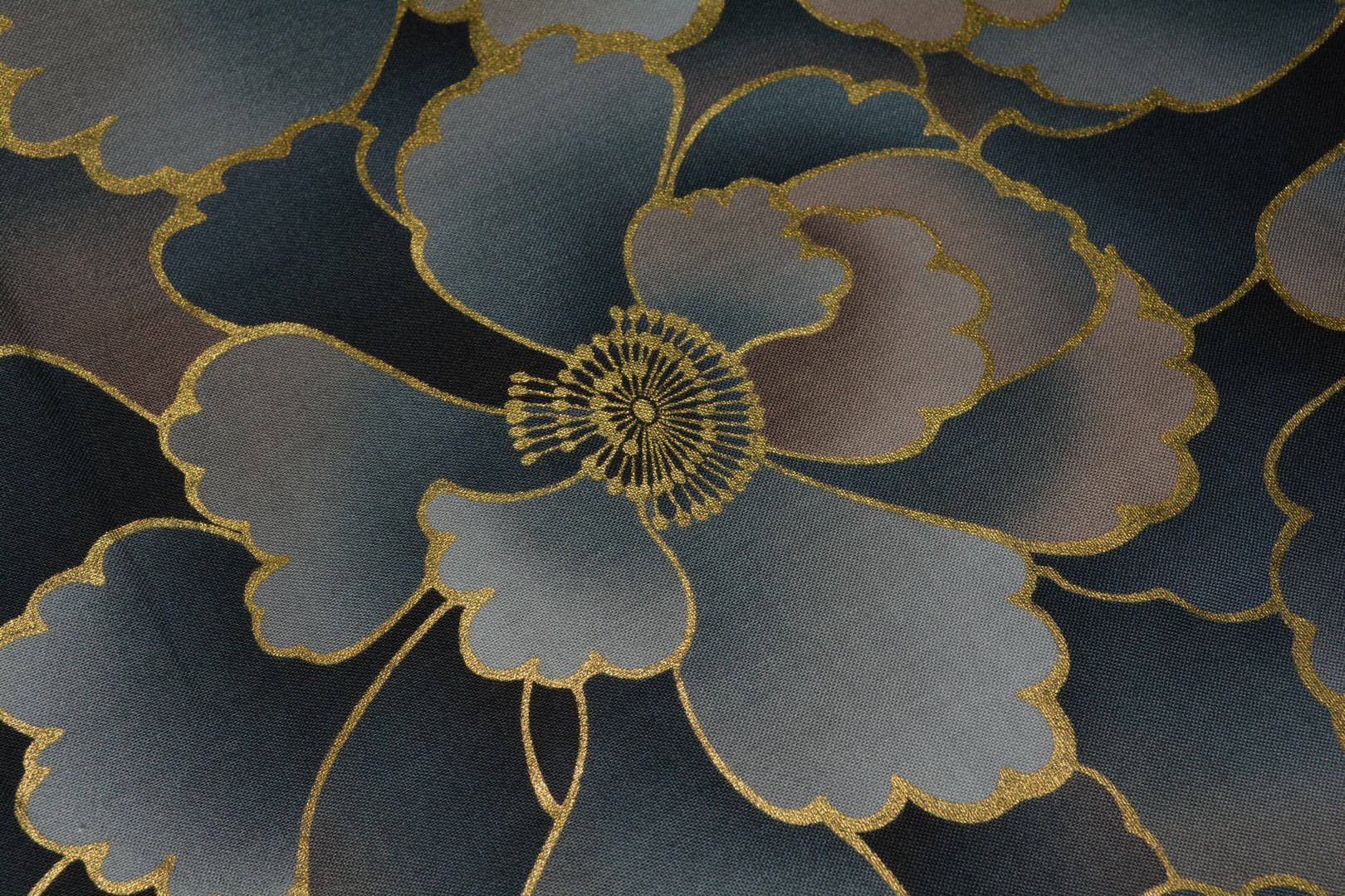 Fabric ROBERT KAUFMAN Imperial collection Japanese Asian large scale