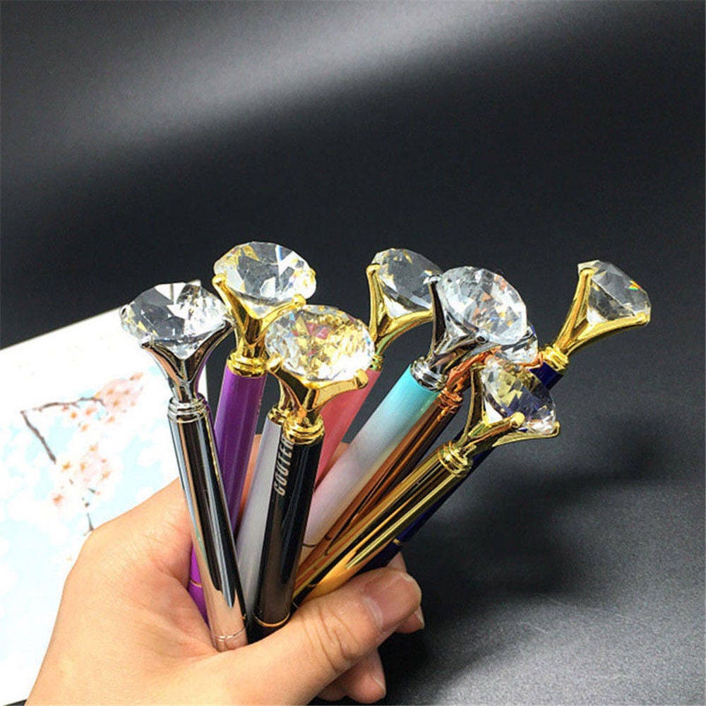 Diamond Pen Large Diamond Pen Office Supply Metallic Pens