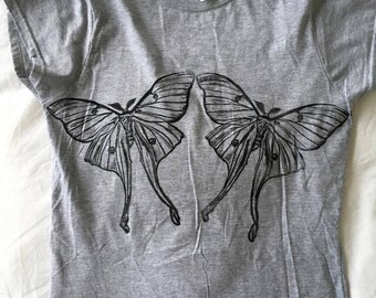 Ladies Luna Moth Tee