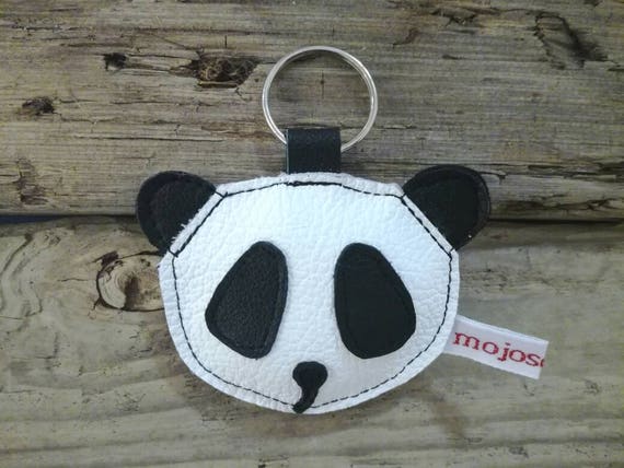 panda teddy keychain