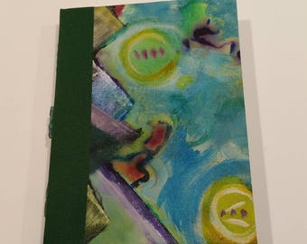 Painted Hard Canvas Journal 2