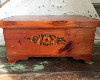 Antique cedar chest | Etsy