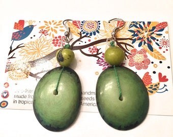 Tagua Avery Earring