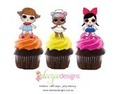 My Little Pony Edible Icing Cupcake Toppers - 2" - PRE-CUT 