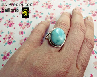 Bague Argent sterling et Chrysoprase