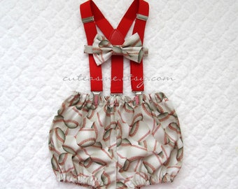 Cake Smash Outfit Boy Girl 1, 2, or 3 piece Baseball Diaper Cover Bow Tie Suspenders First Birthday 1st Birthday TREX Reptile Photoshoot1