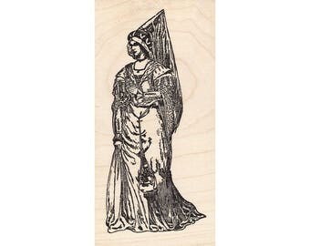 Gwyneth 1131K Beeswax Rubber Stamps Unmounted, Cling, Mounted Stamp People, Men & Women Stamping