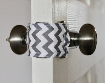 Latchy Catchy in Grey Chevron (Patented)