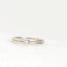 Princess cut diamond ring Simple engagement ring Solitaire