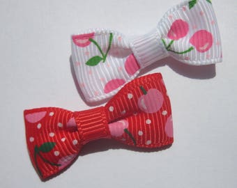 fabric pattern printed 34 mm approx (A54 2 bows