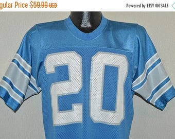 barry sanders t shirt jersey