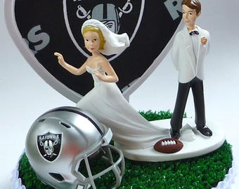 Wedding Cake Topper San Francisco 49ers SF Football Themed