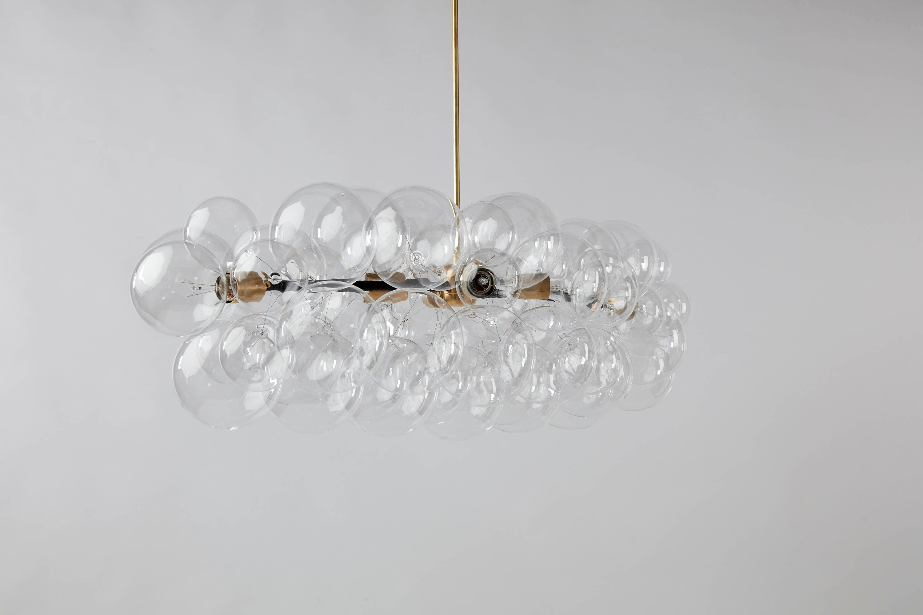 The Long Branch Bubble Chandelier 48 long