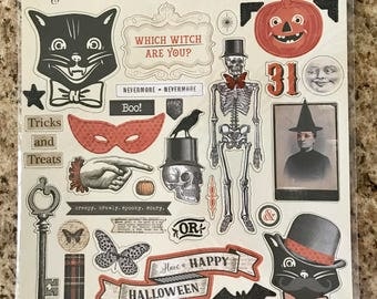 My Minds Eye Something Wicked Chipboard Elements
