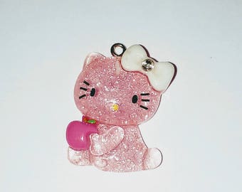 Cat 1 X pink kawaii 30mm