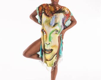 David Bowie Poncho, Original Artwork Poncho