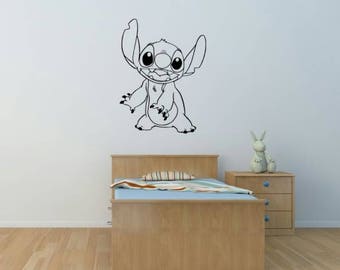 Stitch wall decal | Etsy