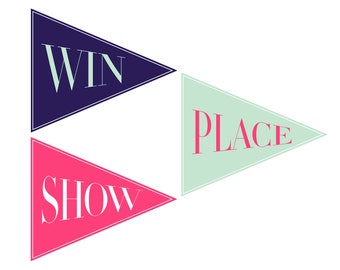 INSTANT DOWNLOAD Printable Kentucky Derby Place Your Bets