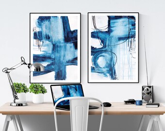 24" art print, abstract art print, large art print , fine art print by Jolina Anthony