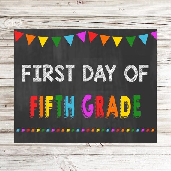 first-day-of-5th-grade-printable-sign-instant-download
