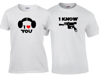 wars star couples matching shirts know