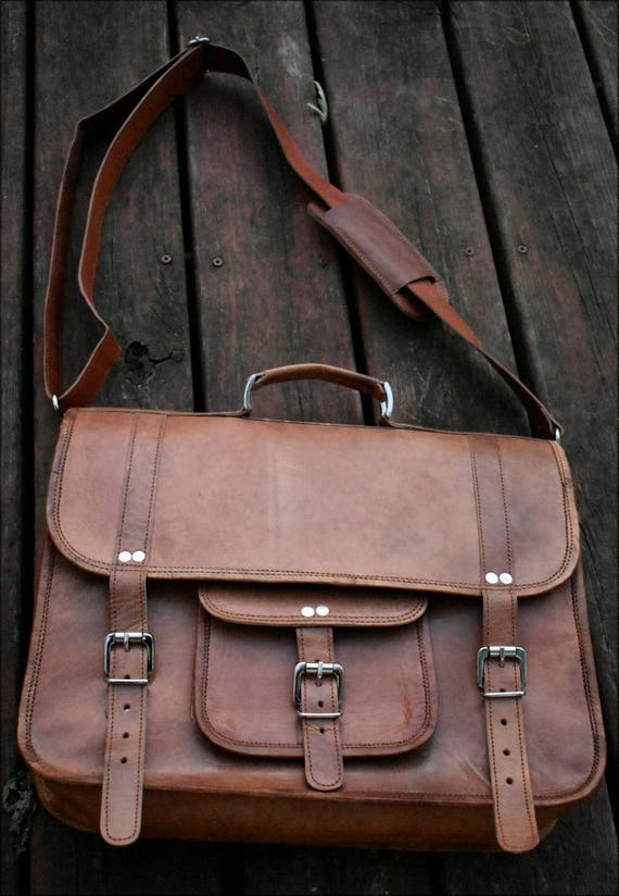 Leather Shoulder Bag Leather Messenger Bag Leather