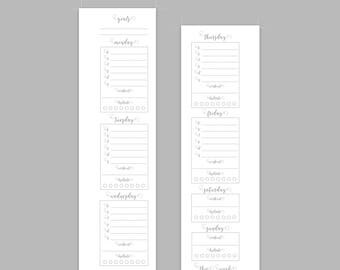 SALE A5 Fit & Meals Sidebar Insert