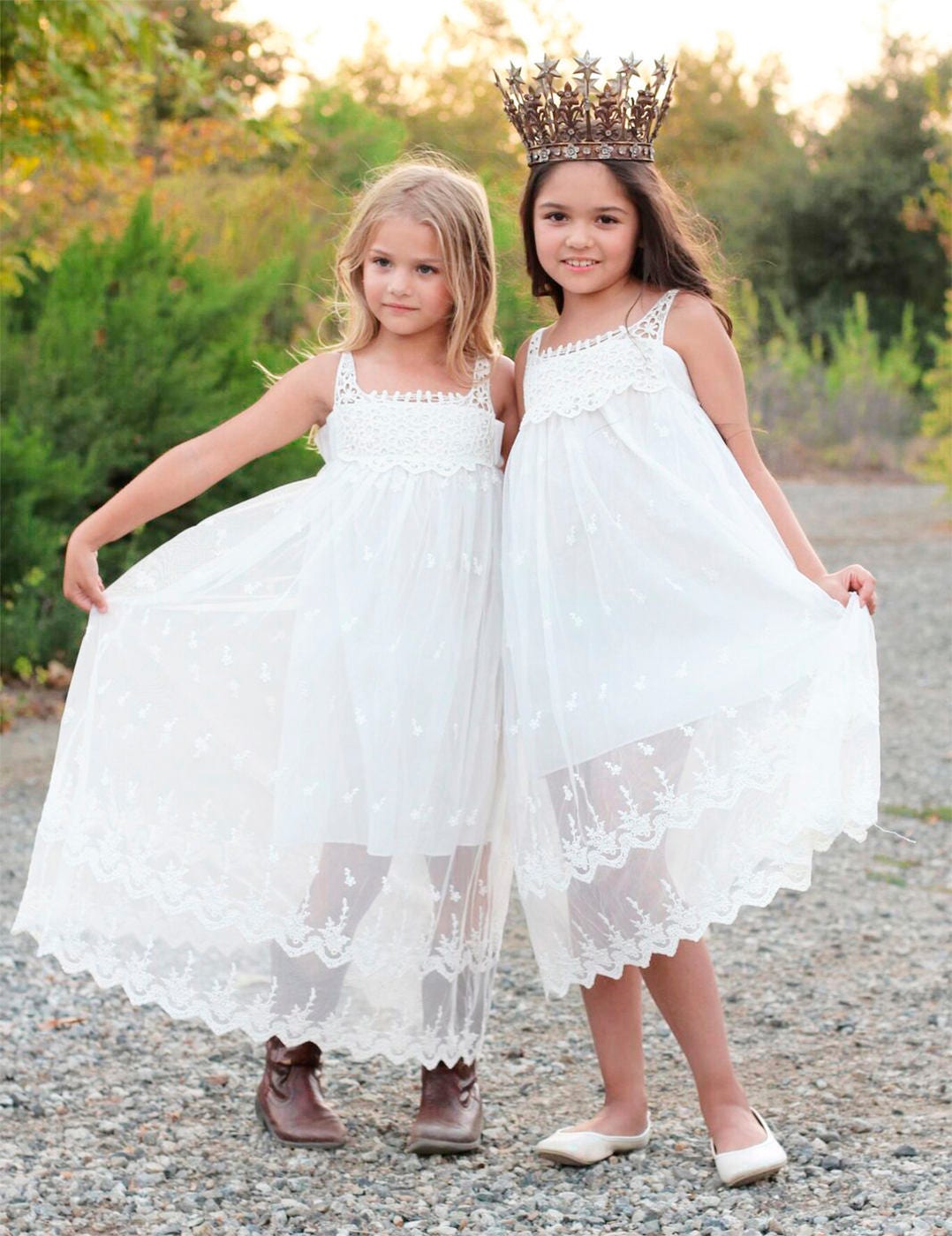 Beach Flower Girl Dresses