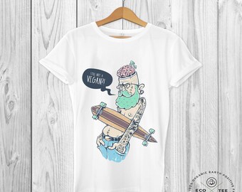 Vegan T- Shirt, Organic tee, Graphic t-shirt, Hipster tee, Men's t-shirt, Lifestyle, Eco friendly, Tumblr Shirt, funny shirts