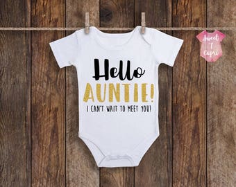 Pregnancy Announcement Aunt, Baby Announcement Aunt, Pregnancy Reveal to Aunt, Aunt Onesie, Baby Announcement Onesie, Pregnancy Announcement