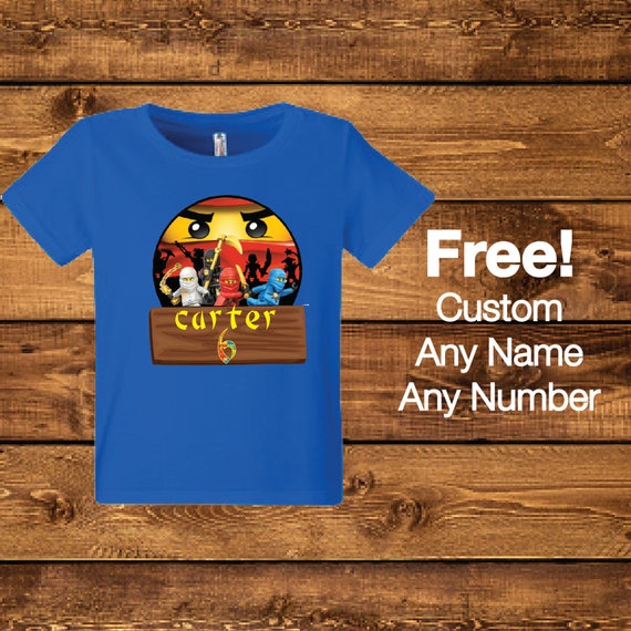 ninjago birthday shirts