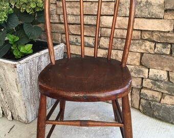 Primitive chair | Etsy