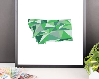 Montana wall art | Etsy