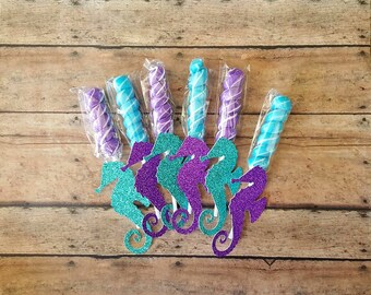 Under The Sea Party Favors, Mermaid Party, Under the Sea Lollipop Dessert Table Decorations, Mermaid Birthday Party Favors, Baby Shower