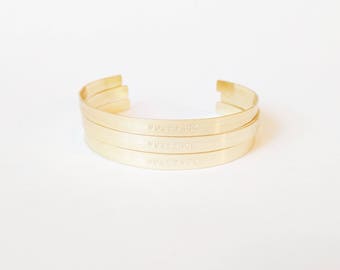 Personalized Friendship Bracelets // Customized Best Friend Bracelet + Mantra + Custom Coordinates + Copper Bracelet + Hand Stamped + Gift