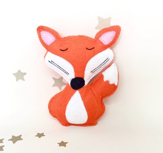 Fox Felt Craft Kit//Sewing Kit//Felt Animals//DIY Kit//Craft