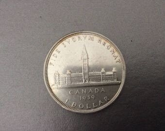 Canadian 1939 Silver Dollar / Canada