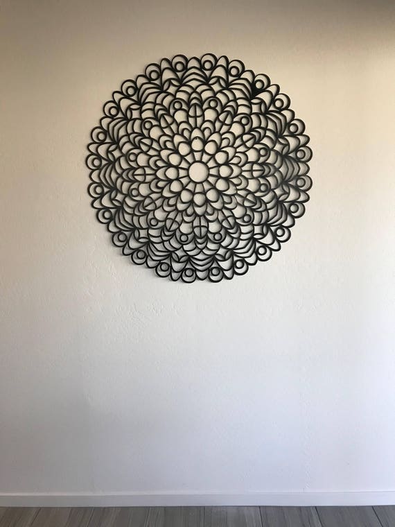 Metal Mandala Wall Art