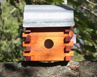 Log Cabin Bird House kit