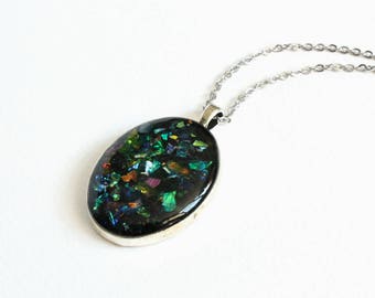 Stellar Rose Grey long necklace 69021 main image 0