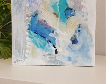 23/100 100 Day Project Original Abstract Art Square 10x10 Acrylic Painting