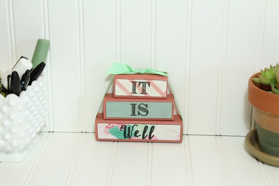 It Is Well With My Soul Inspirational Home Decor And Gift