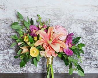 Gold Flower 1068 Silk Blend Novelty