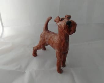 irish terrier figurine